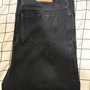 Cole Haan Men's Charcoal Straight Jeans